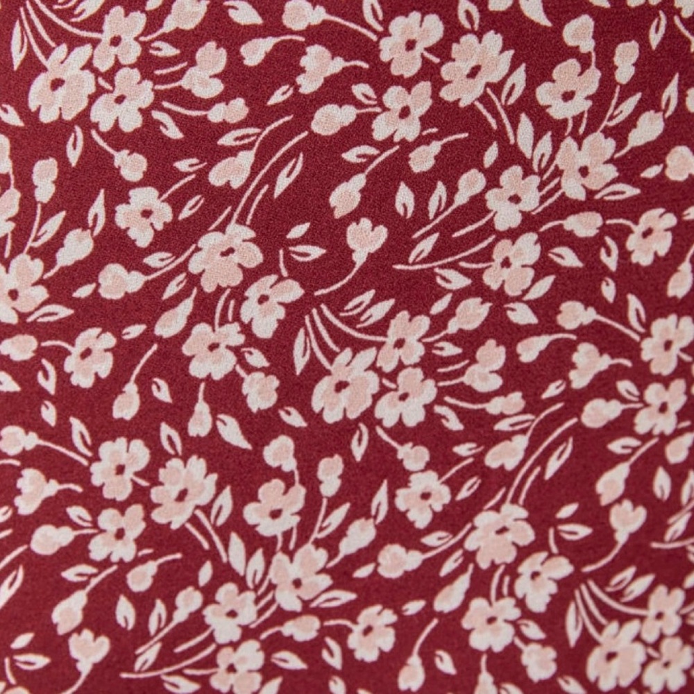 Reformation Red Floral Two-Piece Dress - Picture 9 of 9